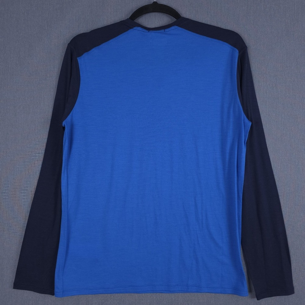 Smartwool Classic All Season Merino Base Layer Crew Mens XL Long Sleeve Blue New - Picture 10 of 13